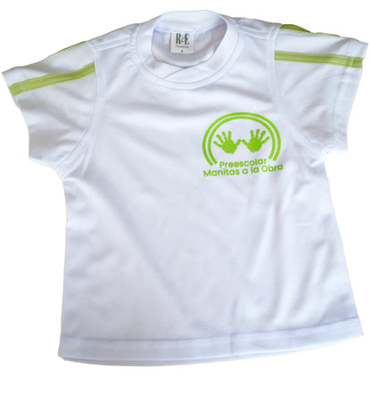 PLAYERA DE DIARIO MANITAS A LA OBRA