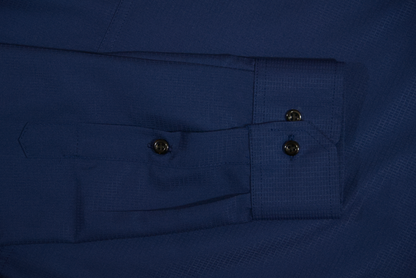 CAMISA FORMAL AZUL MANGA LARGA