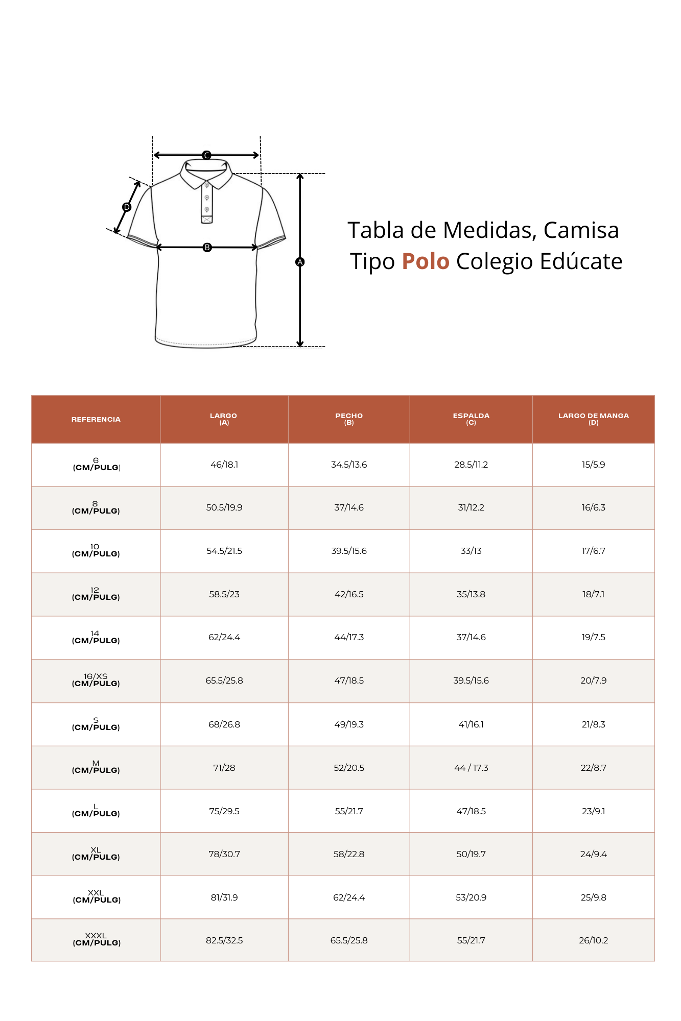 CAMISA POLO EDUHIGH