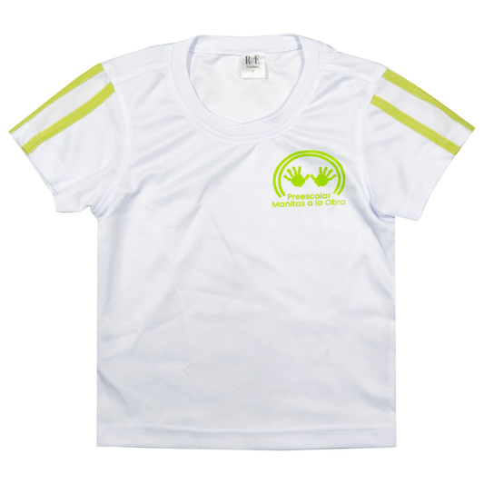 PLAYERA DE DIARIO MANITAS A LA OBRA